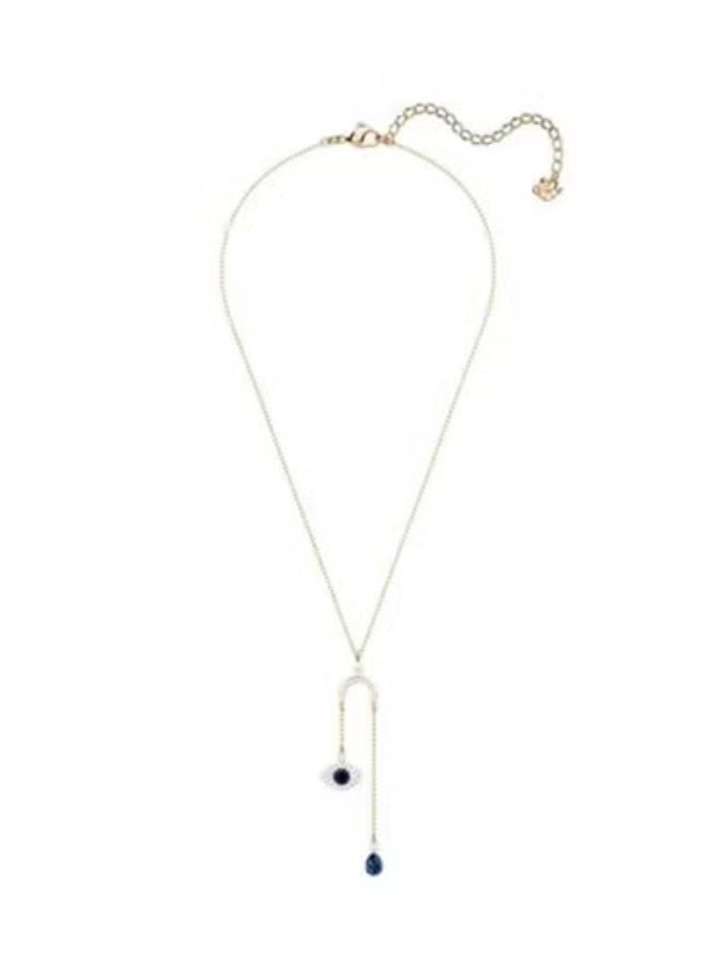 Chomel Long Y-shaped clavicle chain pendant with devil tassel - Image 1