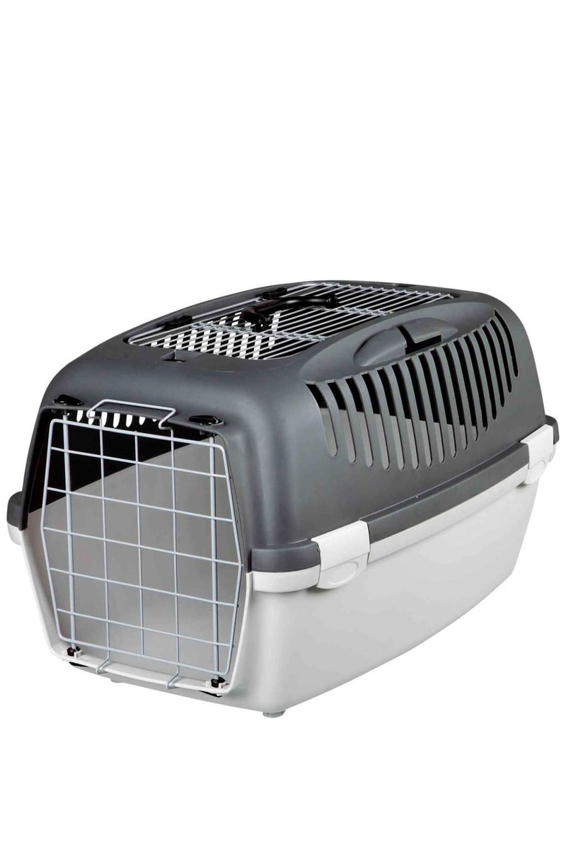 ستيفان بلاست صندوق جوليفر بغطاء علوي لحمل الحيوانات الأليفة من ستيفان بلاست، رمادي غامق - Image 2