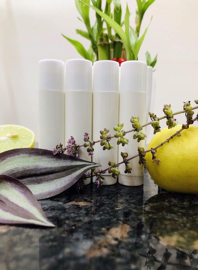 Packdost 5 Grams White Empty Chapstick Lip Stick Tube Container for Lip Balm Lipstick Cosmetic & Makeup Use Pack of 50 - Image 5