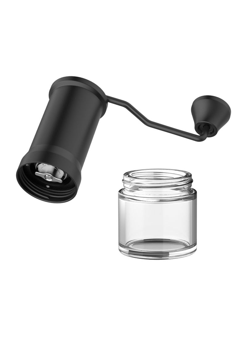 LePRESSO Handheld Burr Grinder with 35g Capacity & Perfect Grip / Premium Stainless Steel Material / High Precision Grinding / Cleaning Brush Includes - Black - Image 2