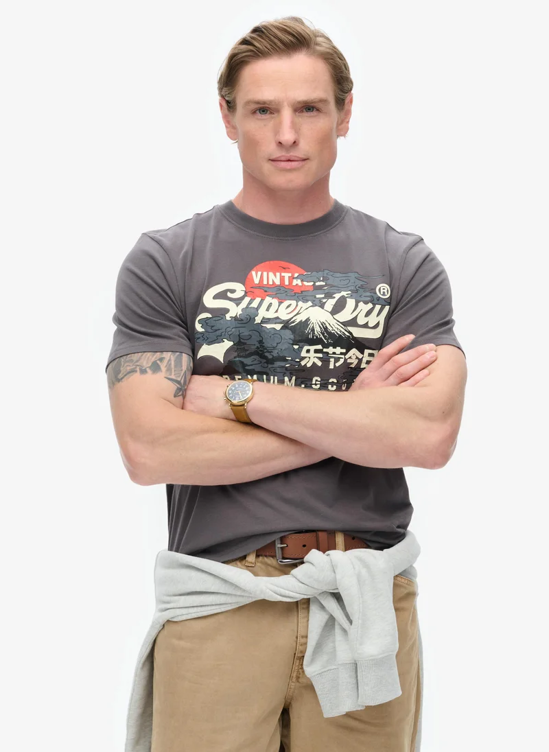 Superdry Tokyo Vl Graphic T Shirt
