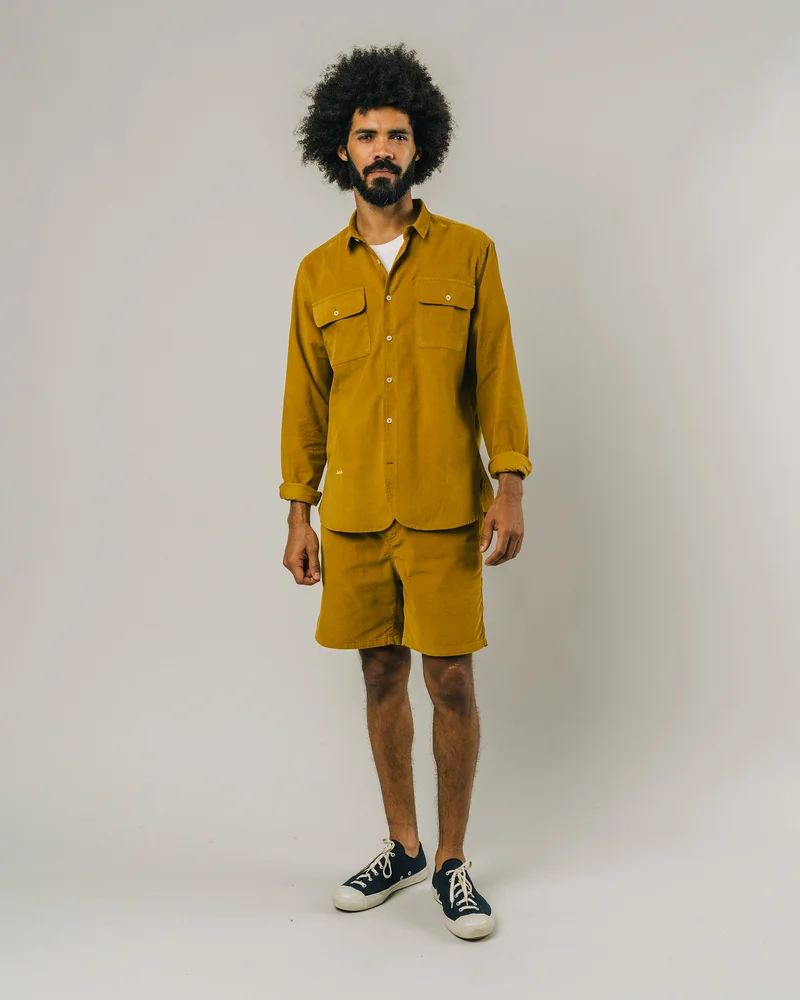 Brava Fabrics Corduroy Shorts Lirium 100% Organic Cotton