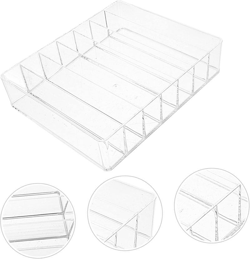 Post-order arranged dispatch Ipetboom Acrylic Eyeshadow Palette Organizer Transparent Makeup Storage with Compartments Practical Cosmetic Organizer for Easy Access Stylish Home Wear Resistant Design All storage space compatible Transparent body Stain resistant Individual & group usable One piece build On-demand local restock General compatible practical design Simple multi-feature universal build Modern versatile shape Durability boost selected material Local inventory listed item Various fittings Light durable upgraded substance Affordable trusted craftsmanship Extra part combo compatible Season change compatible build Licensed warehouse stored goods All need matching options All-round well-engineered practical build Pre-sale confirmed stock Safe approved storage space Wear resistant upgraded material Secure equipped warehouse Widely used design - Image 3