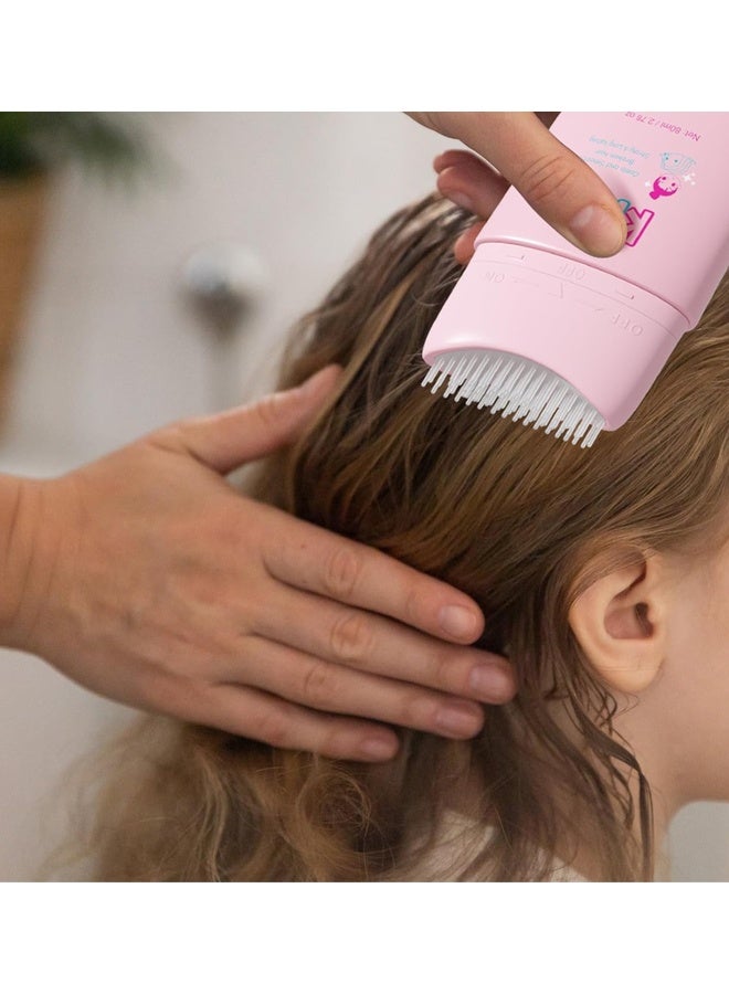 سيفيتش بقعة ابتسامة تشطيب عصا جل جل شعر الأطفال عصا شمع للشعر للتحكم في حافة الشعر بقعة جل عصا تشطيب الشعر مع تكامل المشط مصمم للأطفال مكونات طبيعية مناسبة لجميع قصات الشعر 80 مل - Image 2