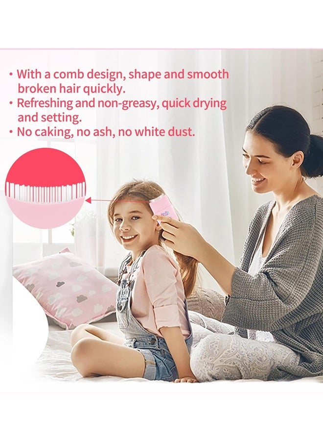 سيفيتش بقعة ابتسامة تشطيب عصا جل جل شعر الأطفال عصا شمع للشعر للتحكم في حافة الشعر بقعة جل عصا تشطيب الشعر مع تكامل المشط مصمم للأطفال مكونات طبيعية مناسبة لجميع قصات الشعر 80 مل - Image 3