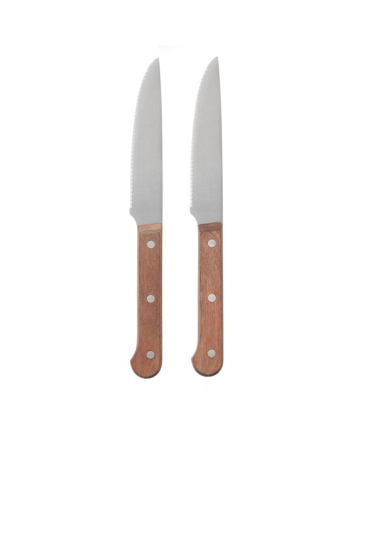 سكين بني غامق 24 سم - Image 2