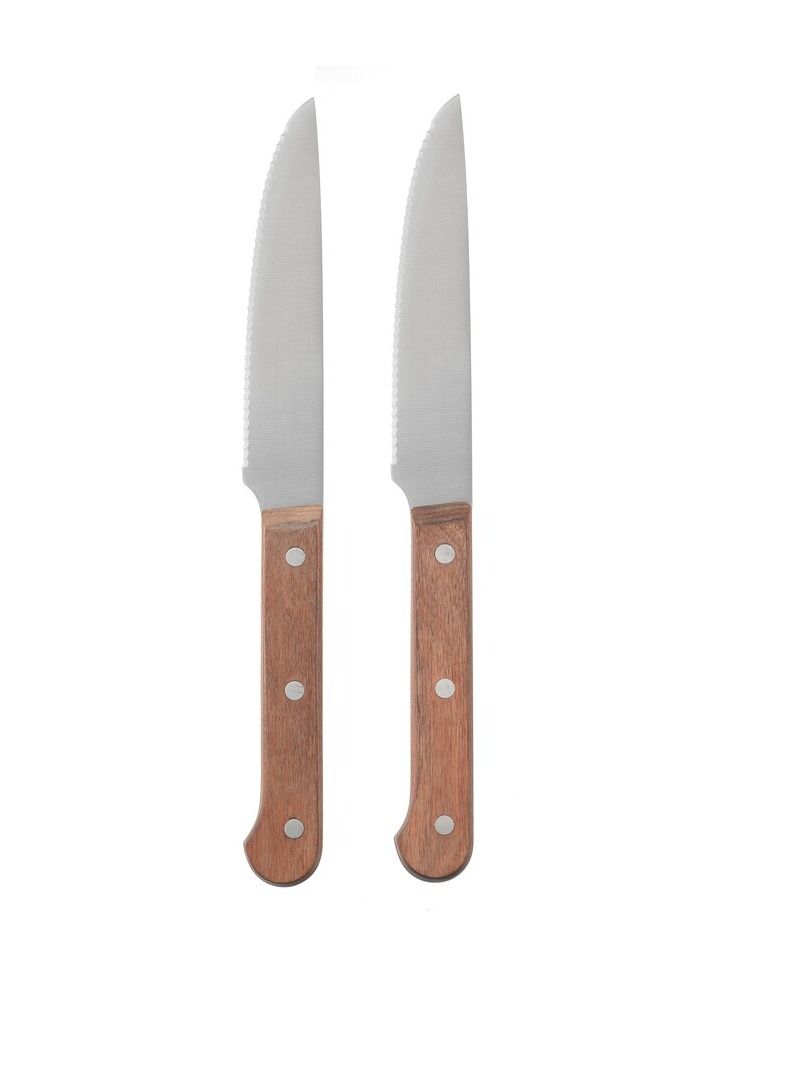 سكين بني غامق 24 سم - Image 3