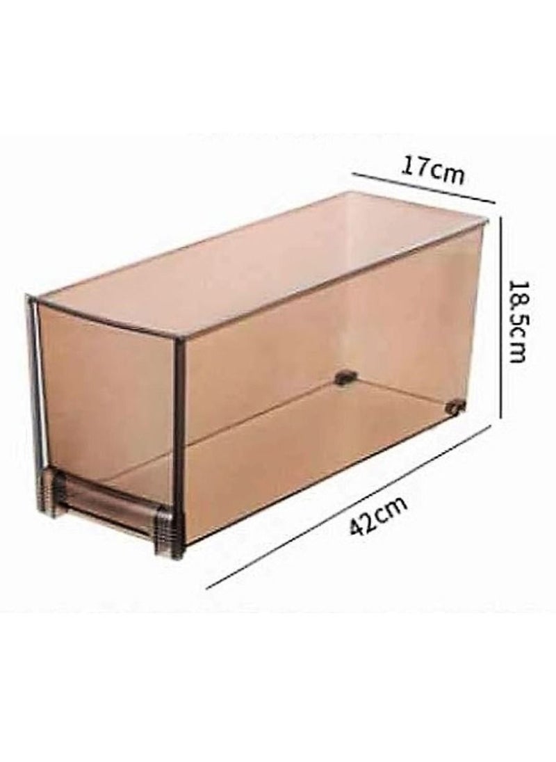 Living - Narrow Storage Drawers Kitchen Crevice Storage Cabinet Bathroom Multi-layer Drawer Side Cabinet Narrow Gap Storage Cabinet - Image 1