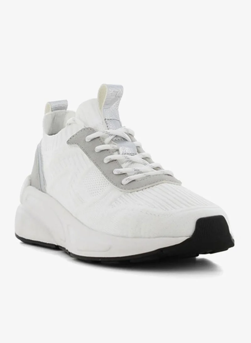 اس جي أحذية رياضية نسائية عالية الساق برباط