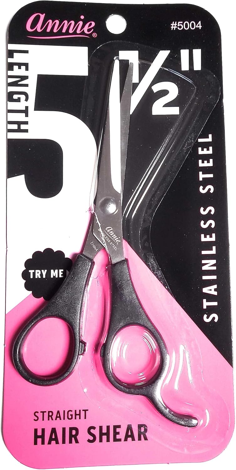 Annie Stainless Steel Hair Shear 5.5" - Image 1