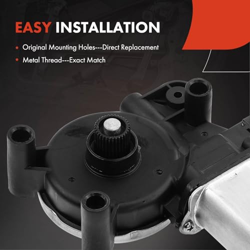 A-Premium Front Left Power Window Lift Motor Compatible with Jaguar XF 2009-2015, XFR 2010-2015, XFR-S 2013-2015 Sedan, Driver Side, Replace# C2Z17884 - Image 5