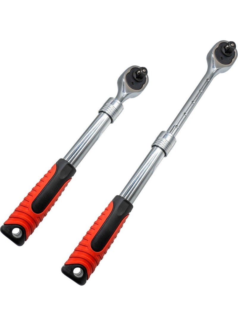 TiTi 5453 Telescopic Extendable Ratchet Socket Handle 1/2''  - Image 4