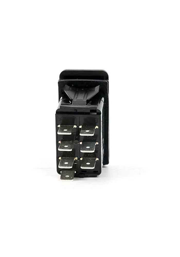 Amarine Made 4pcs Waterproof 12V 20A Rocker Switch with Blue LED Lights - Image 5