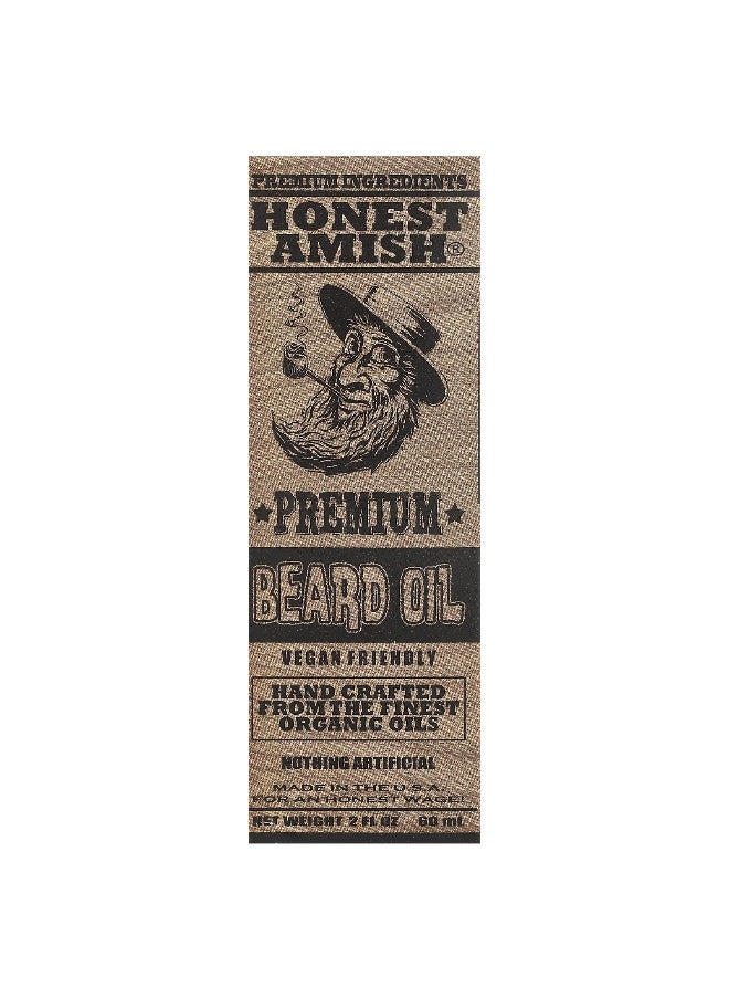 Honest Amish - Honest Amish, Premium Beard Oil, 2 fl oz (60 ml) - Image 1