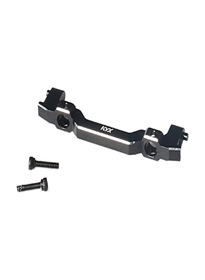 KYX قطع غيار وإكسسوارات ترقية حامل المصد الأمامي المصنوع من سبائك الألومنيوم بتقنية CNC من KYX Racing لسيارات الزحف التي تعمل بالتحكم عن بعد بمقياس 1/24 من نوع Axial SCX24 JLU AXI00002 - Image 1