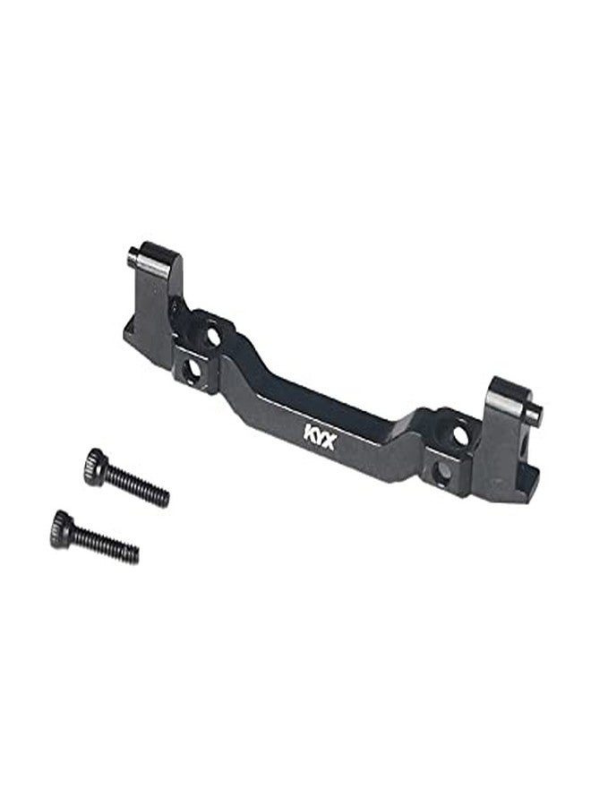 KYX قطع غيار وإكسسوارات ترقية حامل المصد الأمامي المصنوع من سبائك الألومنيوم بتقنية CNC من KYX Racing لسيارات الزحف التي تعمل بالتحكم عن بعد بمقياس 1/24 من نوع Axial SCX24 JLU AXI00002 - Image 2