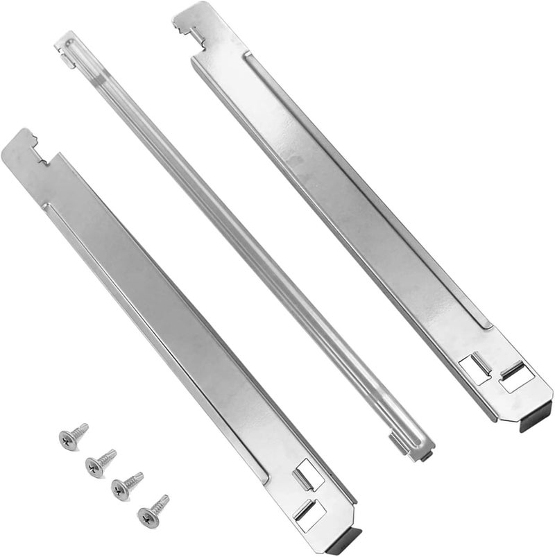 Mekar 27 Inch Laundry Stacking Kit Chrome Steel for KSTK1 Suitable for LG 27-inch Washer and Dryer (27 Inch) - Image 1
