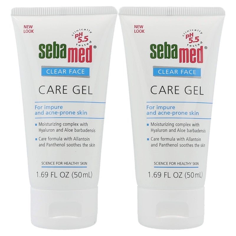 SEBAMED Clear Face Care Gel 50ml - (Pack of 2) - Image 1