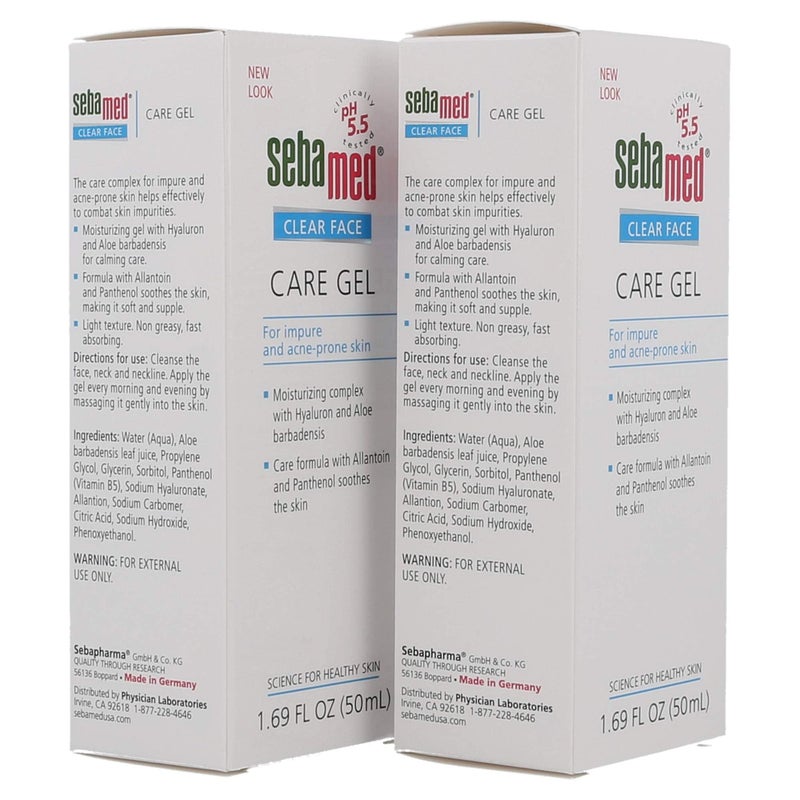 SEBAMED Clear Face Care Gel 50ml - (Pack of 2) - Image 5