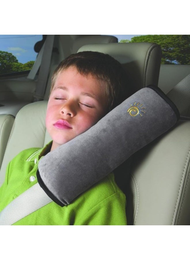 ECVV Car Seat Belt Pillow, Seatbelt Cover Pads Neck Support, Vehicle Shoulder Sleep Cushion, Safety Strap Headrest Harness Pad Protect Rubbing for Adults and Children - Image 5