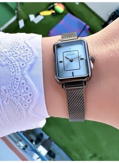 Ferrucci Rectangular Women's Mesh Strap Wristwatch  - Image 2