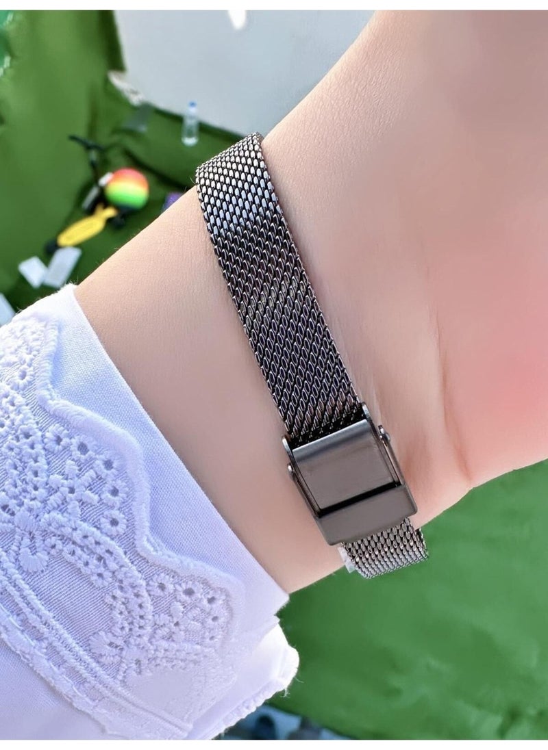 Ferrucci Rectangular Women's Mesh Strap Wristwatch  - Image 3