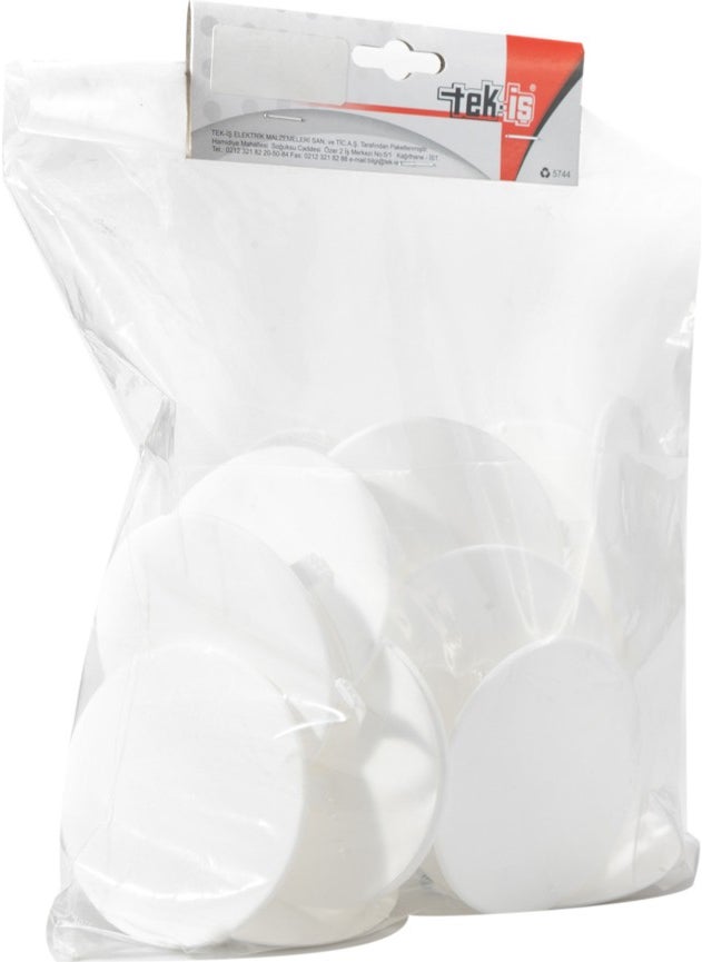 Tek-İş Buat Boat Cover Plastic Flat 25 Pieces - White  - Image 4