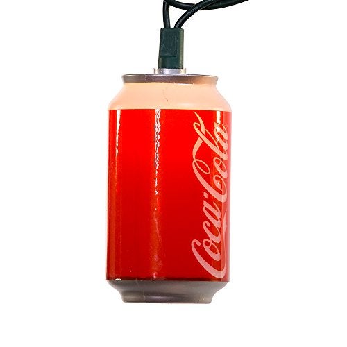 Kurt S. Adler Kurt Adler CC0748 Coca-Cola Can Light Set, 10 Light - Image 5