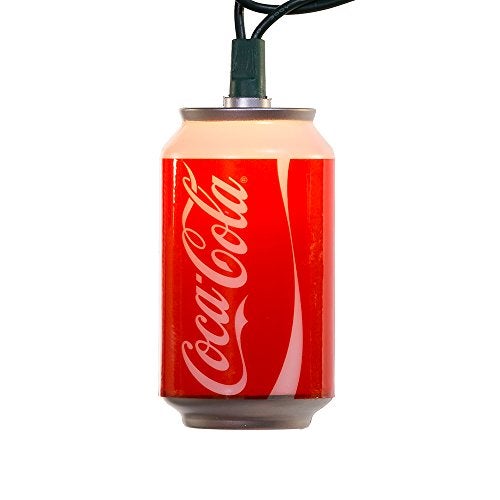 Kurt S. Adler Kurt Adler CC0748 Coca-Cola Can Light Set, 10 Light - Image 3
