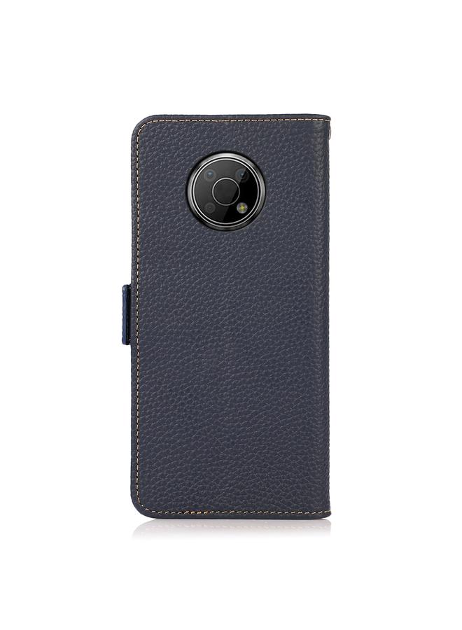 S-TOP Case For Nokia G300 KHAZNEH Side-Magnetic Litchi Genuine Leather RFID Phone Case - Image 3