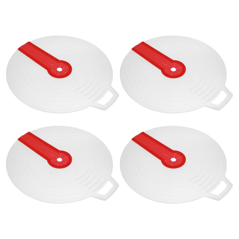 4pcs Hand Mixer Splatter Guard Bowl Covers Kitchen Anti Splash Mixing Cooking Blender Covers Frying Pan Lid - Image 2
