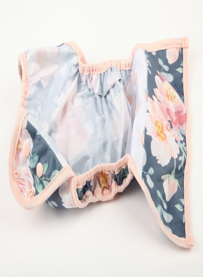 Hibaby One Size Cloth Diaper Cover Snap with Double Gusset (Rose) - Image 3