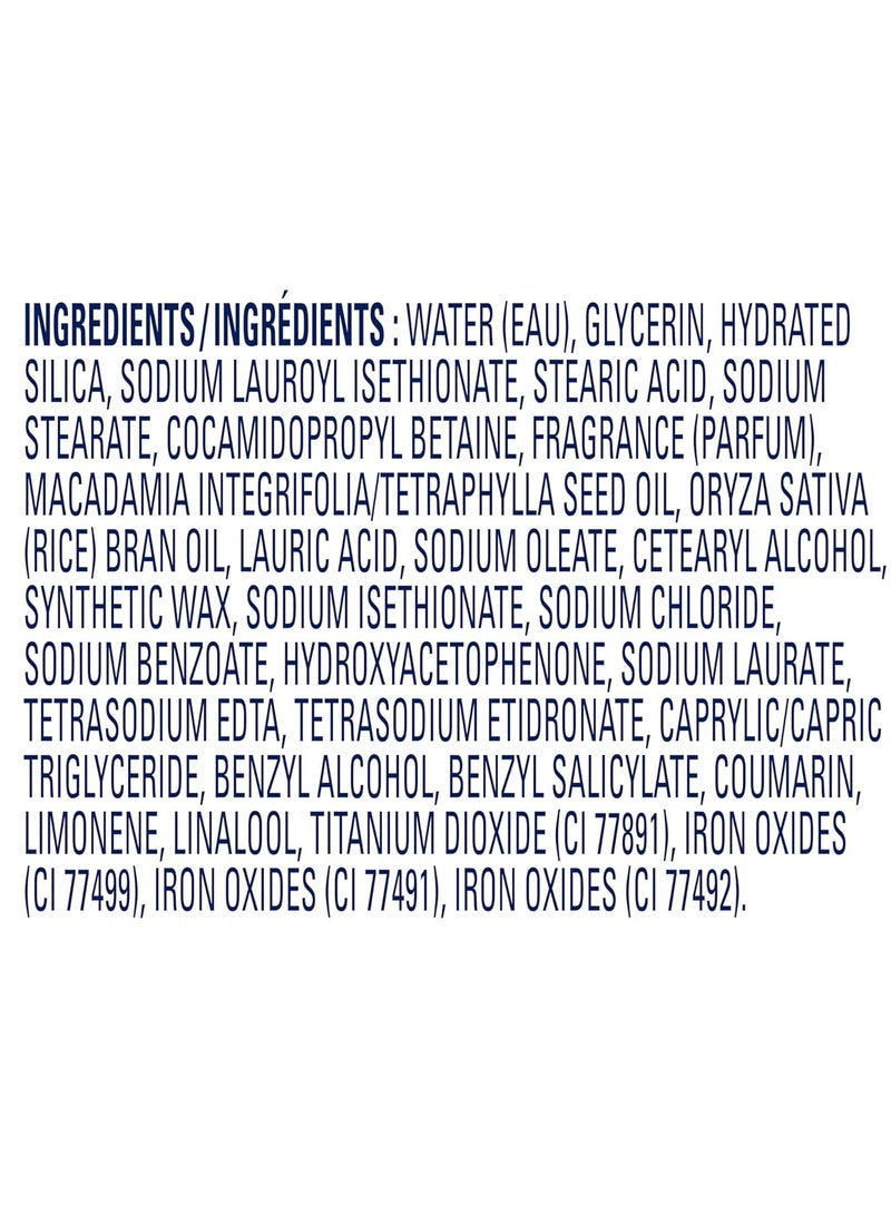 Dove مقشر الجسم من دوف بحليب الأرز والمكاديميا يكشف عن بشرة أكثر نعومة بشكل واضح ويغذي البشرة 10.5 أونصة - Image 2