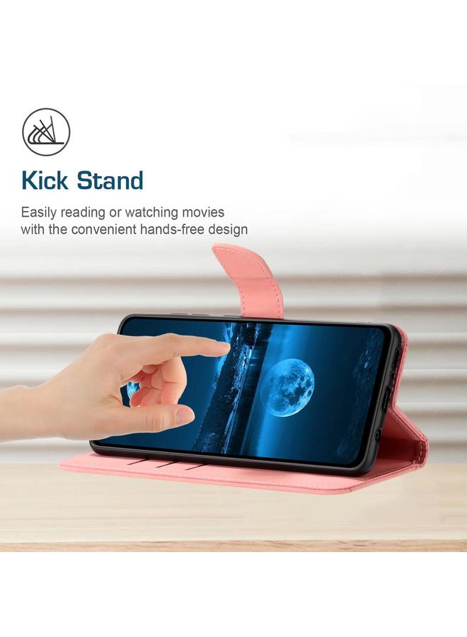S-TOP Case For OPPO Reno13 Global Stitching Embossed Leather Phone Case - Image 4