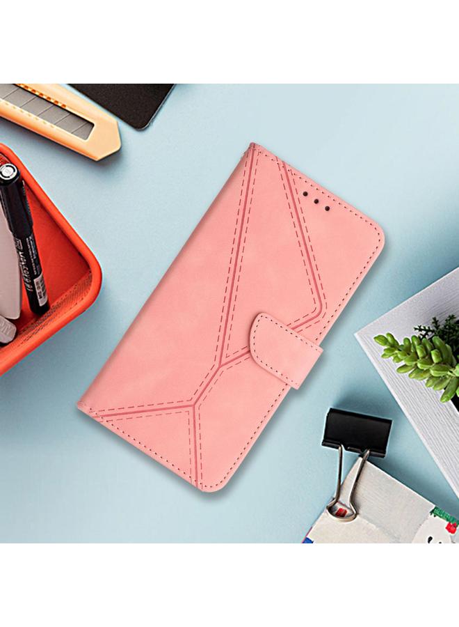 S-TOP Case For OPPO Reno13 Global Stitching Embossed Leather Phone Case - Image 2