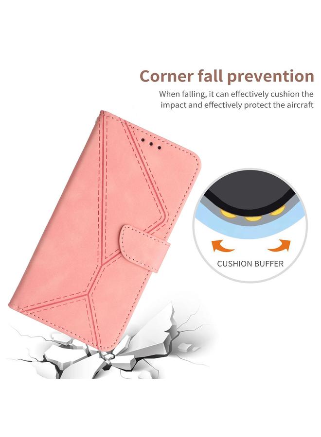 S-TOP Case For OPPO Reno13 Global Stitching Embossed Leather Phone Case - Image 5