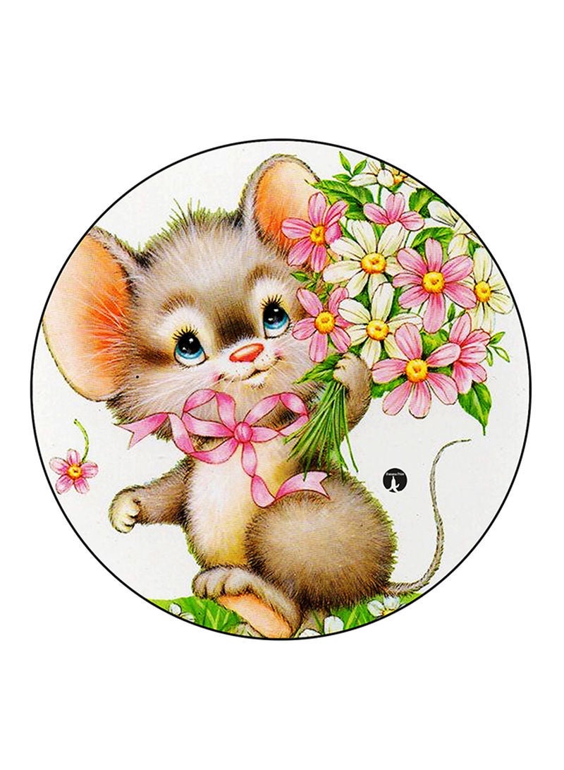 RKN Mouse Printed Large Pin Multicolour - Image 1