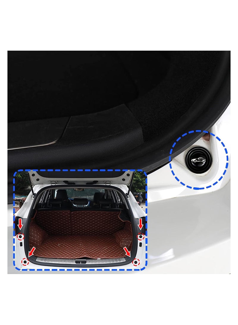 SYOSI 30Pcs Car Door Shock Absorber Gasket Car Door Protector Stickers Buffer Bumper Cushion Car Door Shock Absorbing PVC Cushion Anti Collision Gasket Car Accessories Decoration Sticke - Image 3