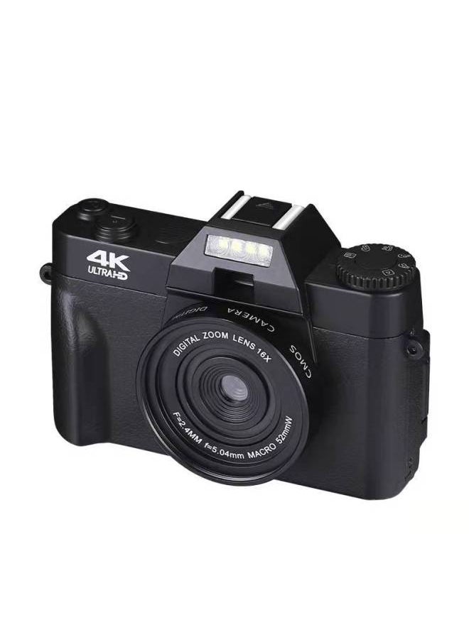 Generic 4K HD 48 Million Retro SLR Digital Camera Filter Wide Angle Micro Single Student Getting Started Camera-Body Color:64g Memory Card  - Image 4