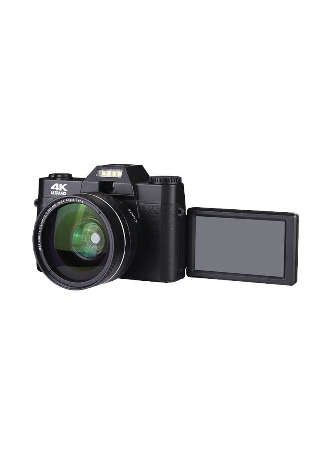 Generic 4K HD 48 Million Retro SLR Digital Camera Filter Wide Angle Micro Single Student Getting Started Camera-Body Color:64g Memory Card  - Image 2