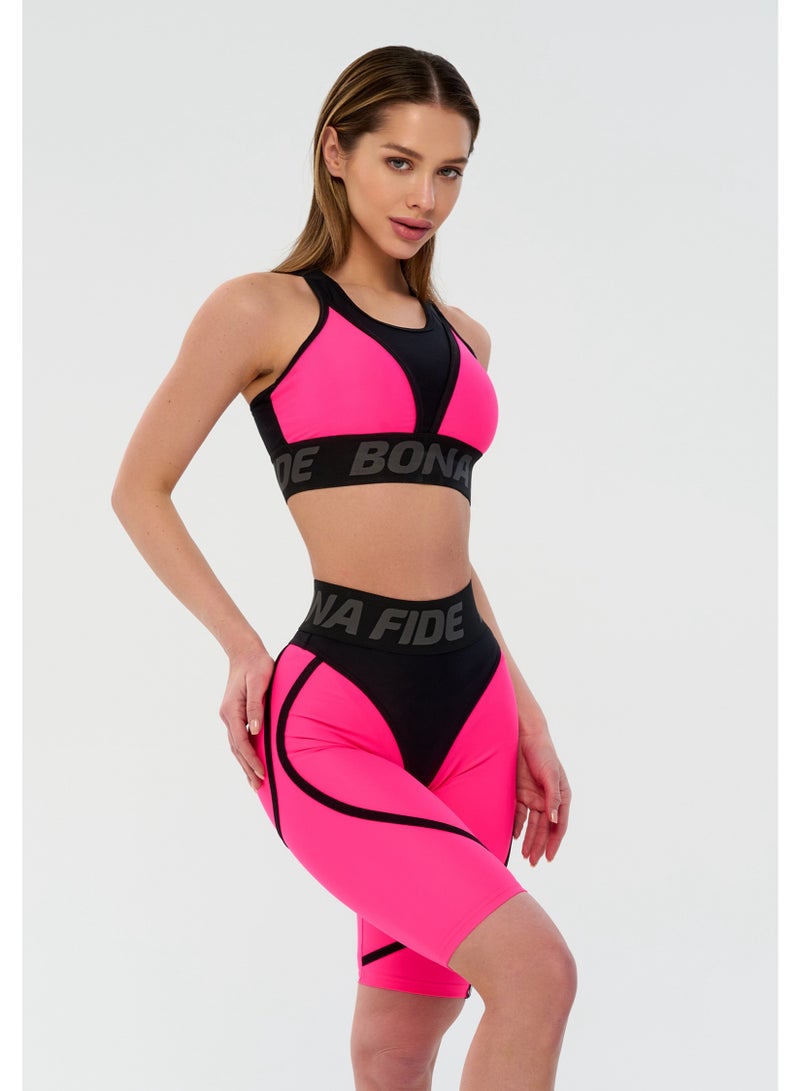 Bona Fide Premium Quality High Waist Biker Shorts for Women with Push Up - Womens Shorts for Gym, Workout - Image 2