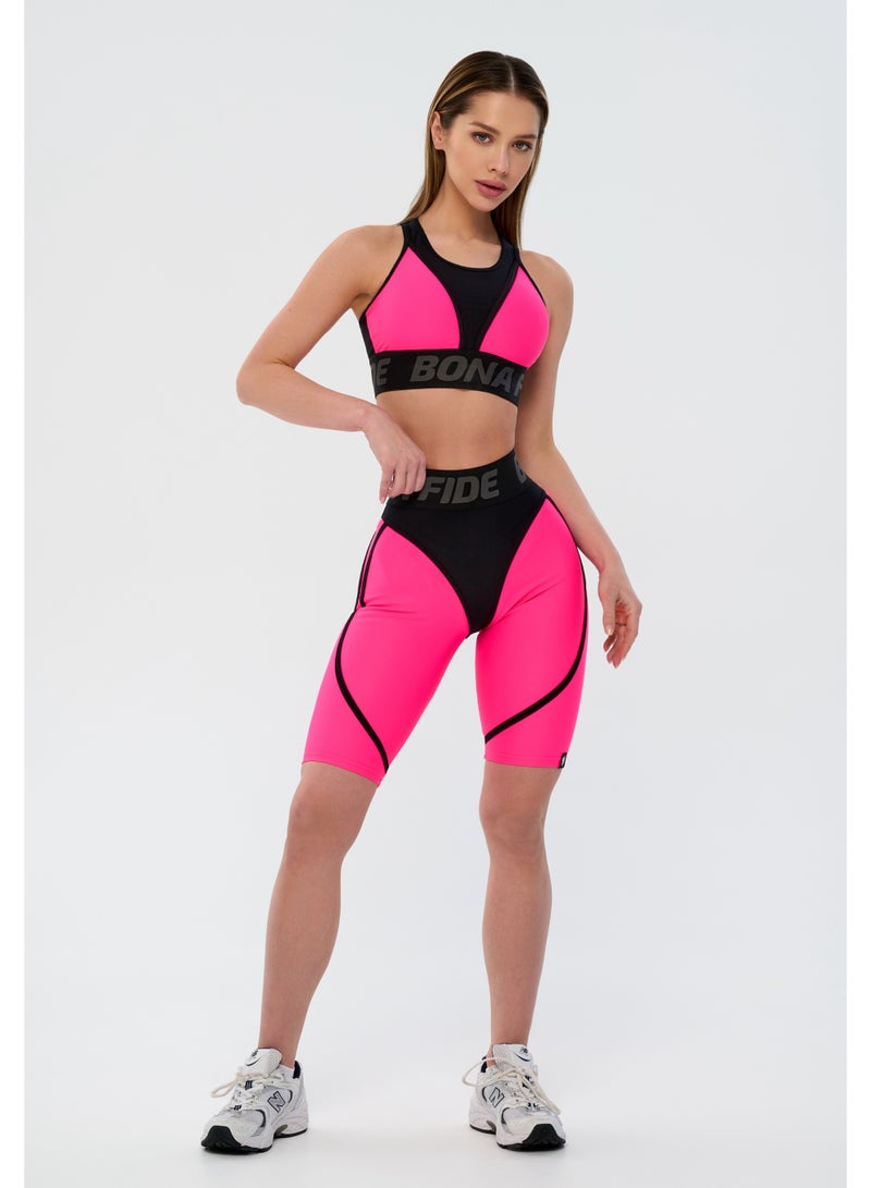 Bona Fide Premium Quality High Waist Biker Shorts for Women with Push Up - Womens Shorts for Gym, Workout - Image 3