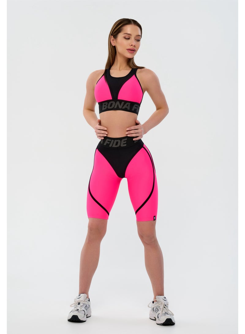 Bona Fide Premium Quality High Waist Biker Shorts for Women with Push Up - Womens Shorts for Gym, Workout - Image 4