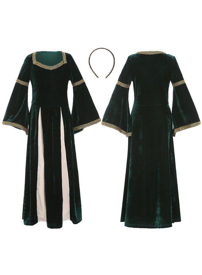 NIBEMINENT Renaissance retro medieval girls' clothing - Image 1
