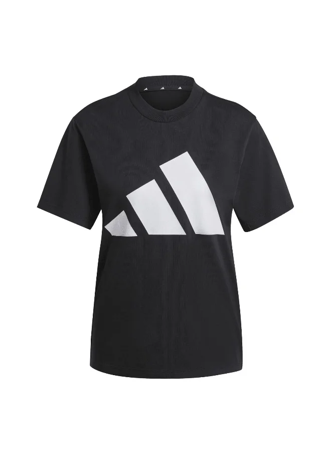 اديداس adidas essentials big logo cotton women graphic t-shirt