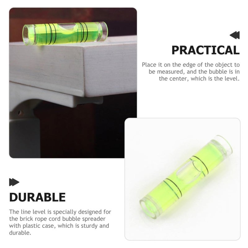 100pcs Round Bubble Spirit Level Vials Set Measuring Tool for Picture Frame and Home Use - Image 4