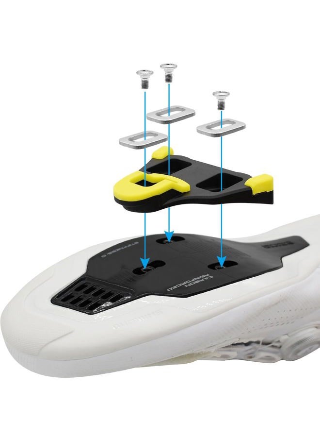 Thinvik Bike Cleats for Shimano SPD-SL System Pedals Compatible with SH11 Road Bicycle Replacement Cleats & Indoor Cycling for Three-Hole Cycling Shoes Men Women (6 Degree Float) - Image 5
