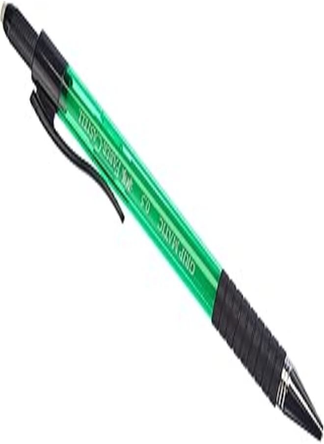 FABER-CASTELL Faber Castell Grip Matic Mechanical Pencil, 0.5 mm - Transparent Green 