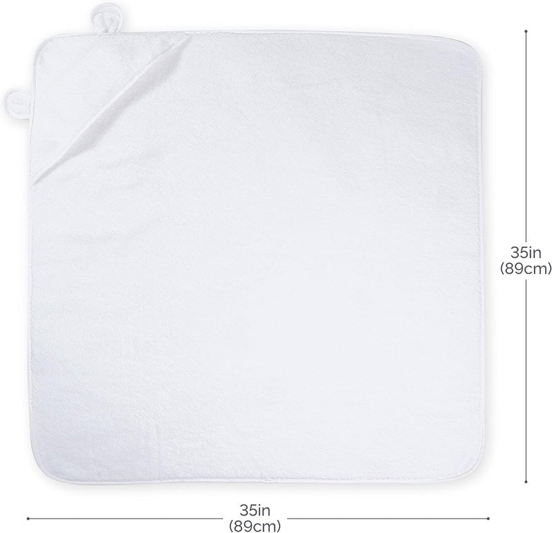 Natemia Organic Hooded Baby Bath Towel - Ultra Soft Cotton - Image 4