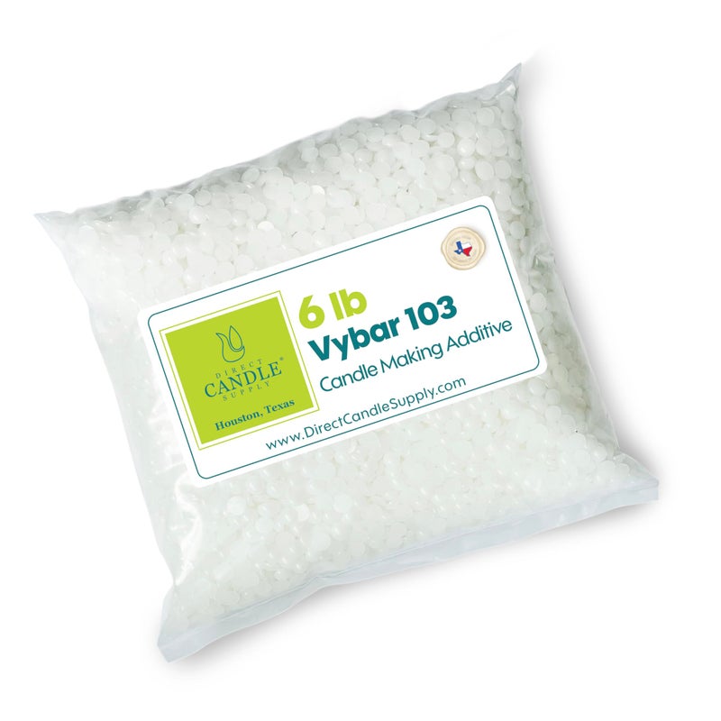 Vybar 103 Wax Additive for Candle Making  1 lb Candle Wax Modifier for for Pillars Votives  Molded Candles  Candle Making Supplies